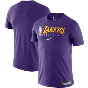 NWT NIKE Practice Tee Lakers